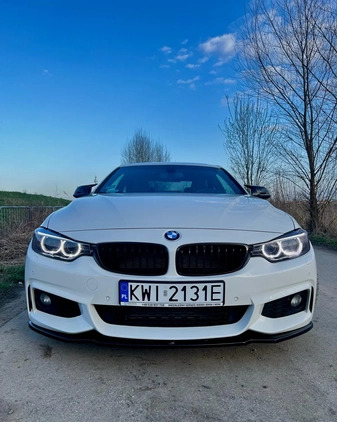 BMW Seria 4 cena 99000 przebieg: 145000, rok produkcji 2016 z Wieliczka małe 121